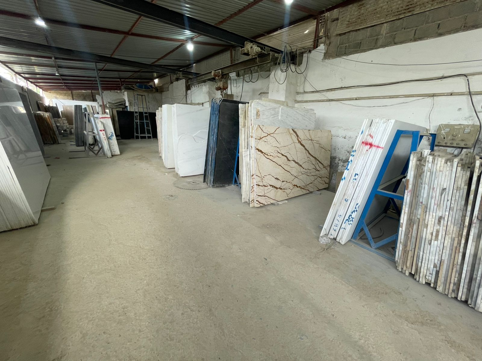 Stacked marble for export